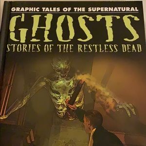 Reluctant reader ghost graphic text